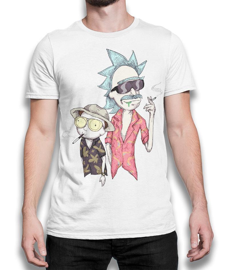 Rick And Morty X Fear And Loathing In Las Vegas T Shirt Americanteeshop Com Rick And Morty X