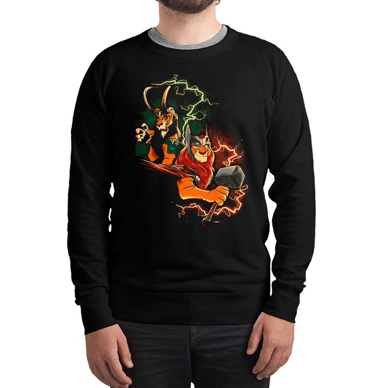 The Lion King Thor and Loki Mashup Sweatshirt – americanteeshop.com