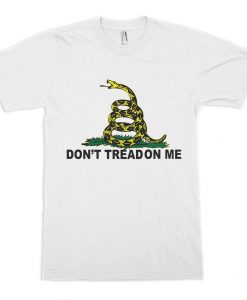 Don't Tread on Me Libertarian Flag T-Shirt