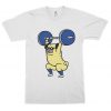 Gym Workout Funny Pug Dog T-Shirt
