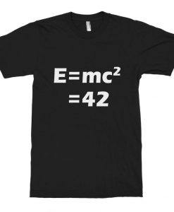 Hitchhiker's Guide to the Galaxy 42 Science T-Shirt