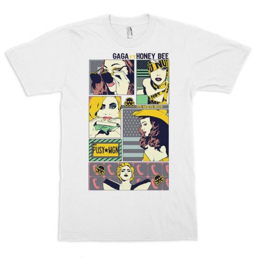 Lady Gaga Feat Honey Be Comics T-Shirt