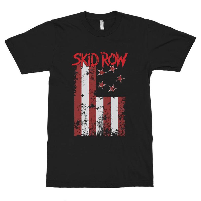 Skid Row Graphic T-Shirt - americanteeshop.com Skid Row Graphic T-Shirt