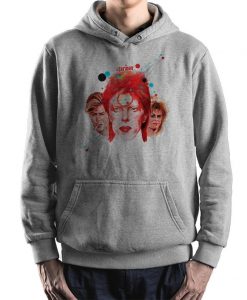 Starman David Bowie Art Pullover Hoodie