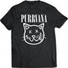Purrvana Cat Parody T-Shirt