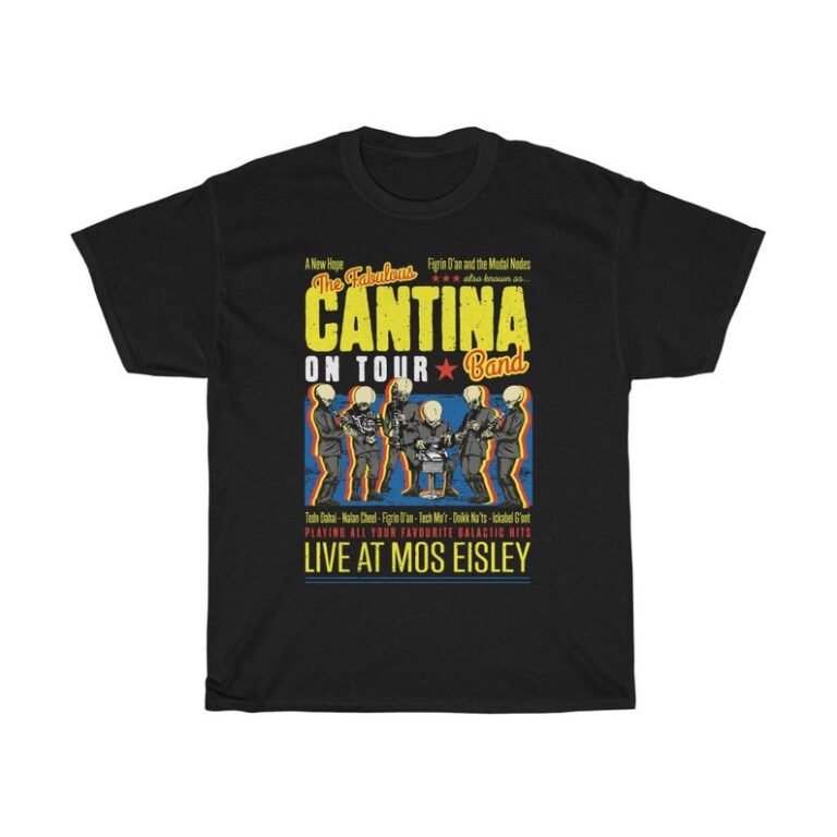 t shirt cantina band