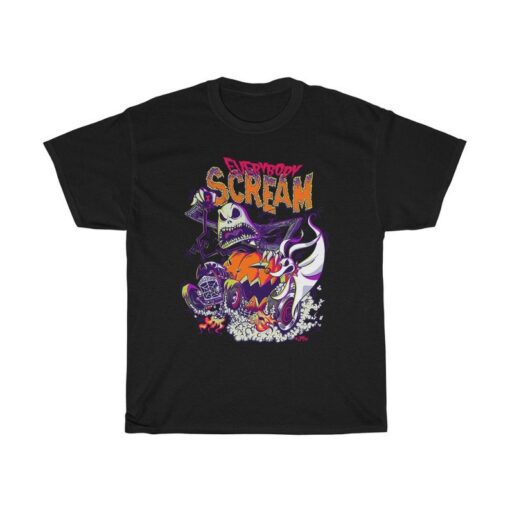 Everybody Scream jack skellington T-Shirt