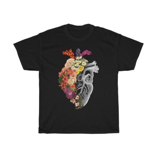 Flower Heart Spring T-shirt