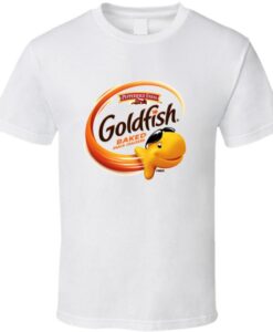 Goldfish Food Snack Gift Fan T Shirt