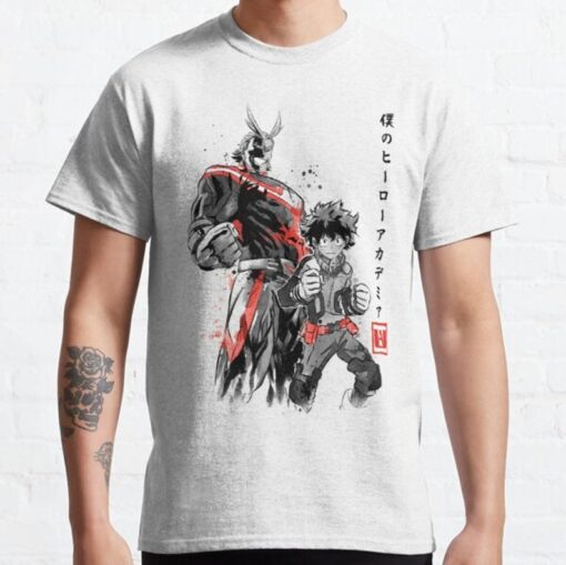 Hero Academia Sumi-e T-shirt