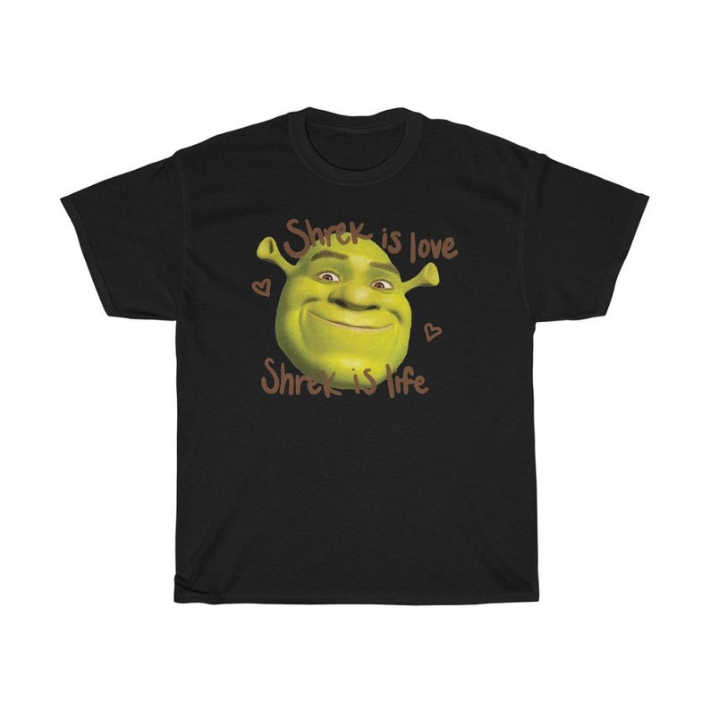 Shrek is Love Shrek is Life T Shirt - americanteeshop.com Shrek is Love ...