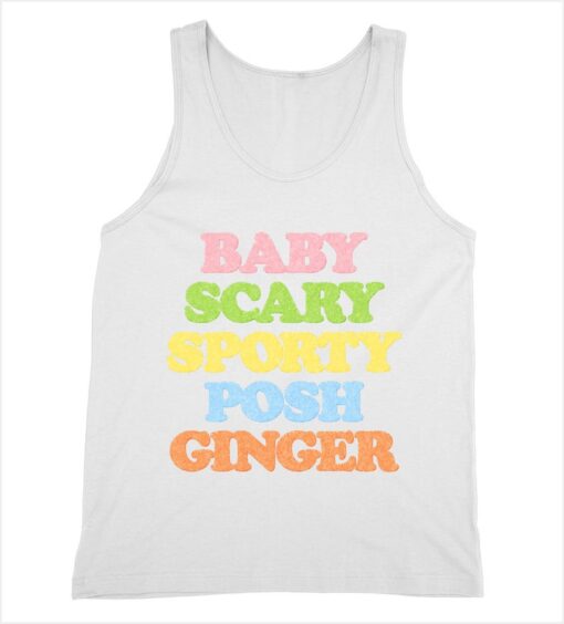 Baby, Scary, Sporty, Posh, Ginger Tank Top