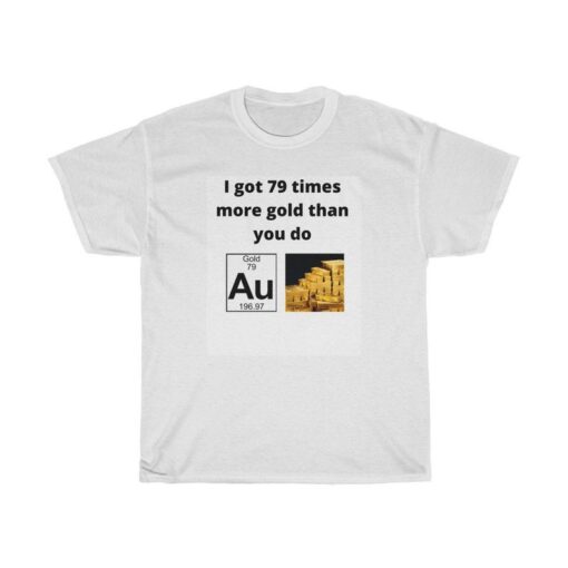 Gold Shirt 79 Unisaex T-Shirt