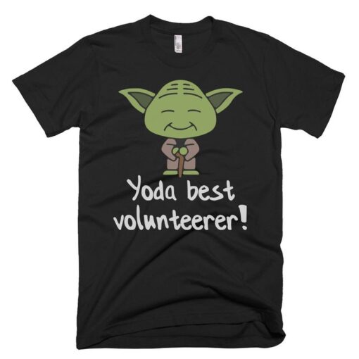 Yoda Best Volunteerer T-Shirt