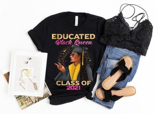 Educated Black Queen T-Shirt