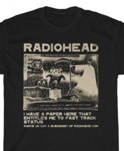 Radiohead T Shirt