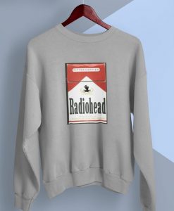 Radiohead cigarette sweatshirt