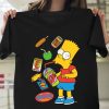 The Simpsons Family Cartoon Characters T-Shirt