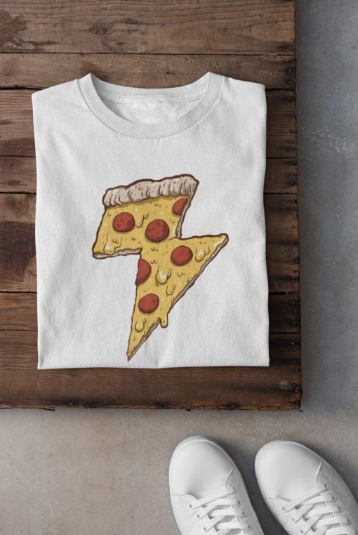 Thunder Cheesy Pizza tshirt