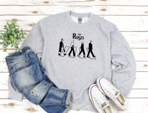 Vintage Schitt’s Creek The Roses Abbey Road Sweatshirt