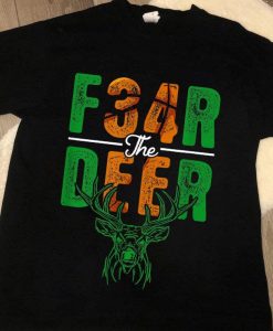 Basketball The Milwaukee Bucks Shirt Fear Deer T-Shirt