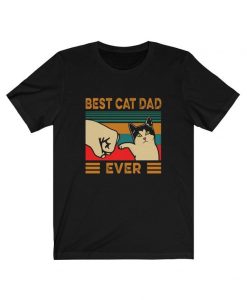 Best Cat Dad Ever Fathers Day T-Shirt