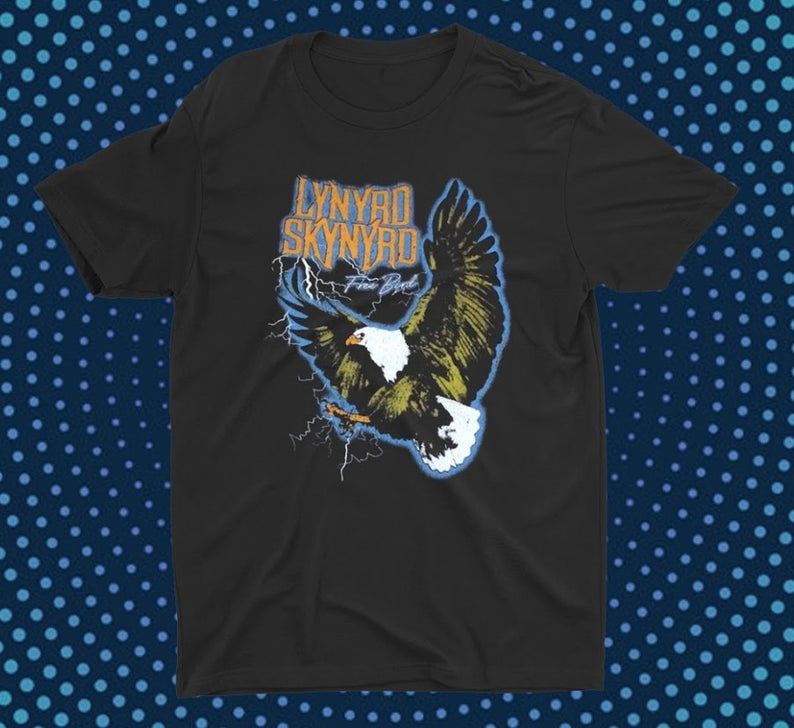 Lynyrd Skynyrd Free Bird Eagle T-Shirt - americanteeshop.com Lynyrd ...