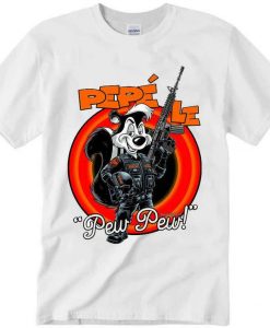 Pepe Le Pew Looney Tunes Tribute T Shirt
