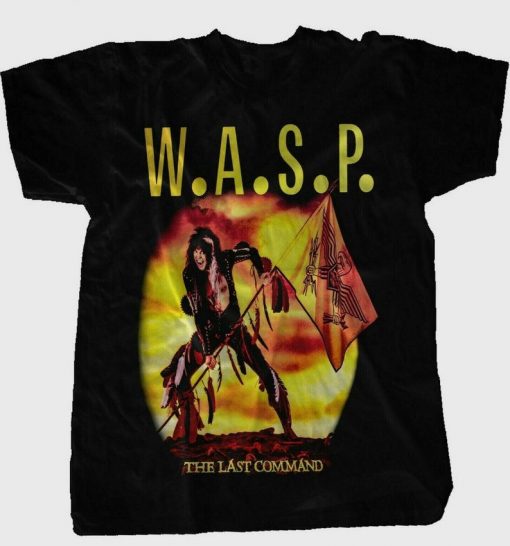 Vintage WASP The Last Command Tour T-shirt