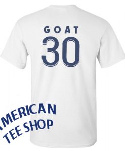 Goat Messi 30 Back T-shirt