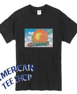 Eat a Peach Zoom The Allman 1972 Brothers Band T-Shirt