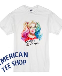 Harley Quinn Suicide Squad Daddy's Lil Monster T-Shirt