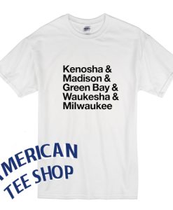 Wisconsin Cities T-Shirt