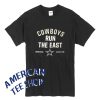 Cowboy run and the east T-shirt