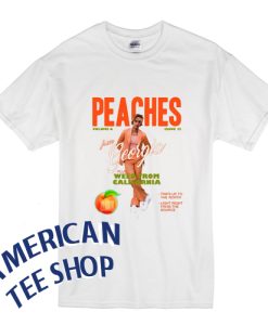 Justin Bieber Peaches T Shirt