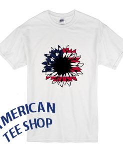 4th of July Sunflower T-Shirt