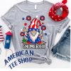 Gnomes 4Th Of July Gnomerica American Flag T-Shirt
