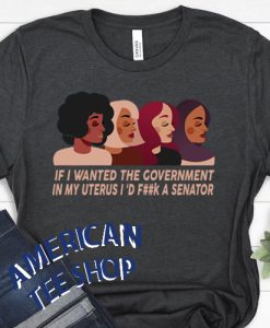 If I Wanted The Government In My Uterus I'D FUCK A Senator T-Shirt