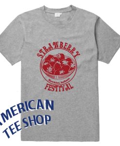 Eleven Stranger Things 4 Strawberry Festival T-Shirt