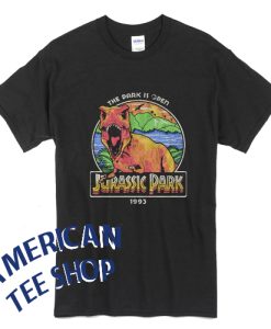 Jurassic Park 1993 The Park Is Open Jurassic Park T-Shirt