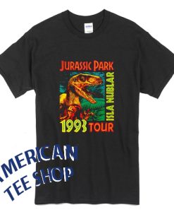 Jurassic Park Isla Nublar 1993 Tour T-shirt