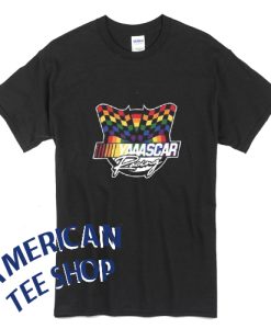 Pride Month Racing NASCAR Checkered flag T-shirt