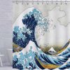 The Great Wave shower curtain