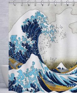 The Great Wave shower curtain