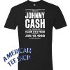 Johnny Cash Live from Folsom State Prison 1968 Vintage T-shirt