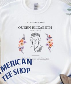 Queen Elizabeth memoriam sweatshirt