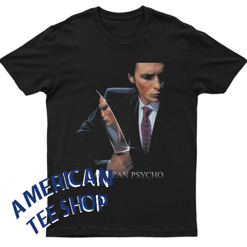 American Psycho Christian Bale T-Shirt - americanteeshop.com American ...