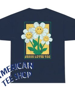 Jesus Loves You Prayer Back T-Shirt