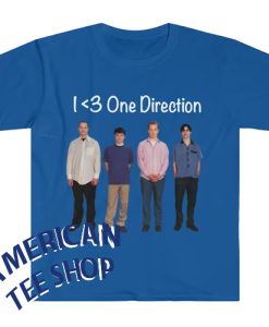I Love One Direction Weezer Funny Meme T Shirt