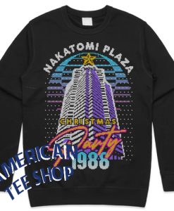 Nakatomi Plaza Party 1988 Christmas Sweatshirt